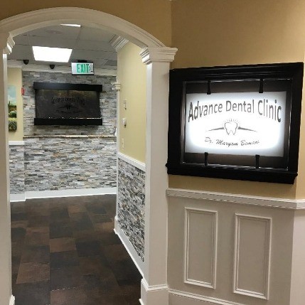Welcoming reception area at Advance Dental Clinic