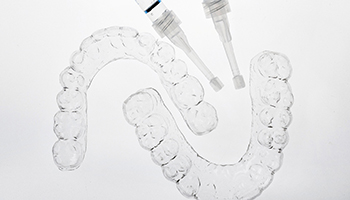 A professional take-home teeth whitening kit